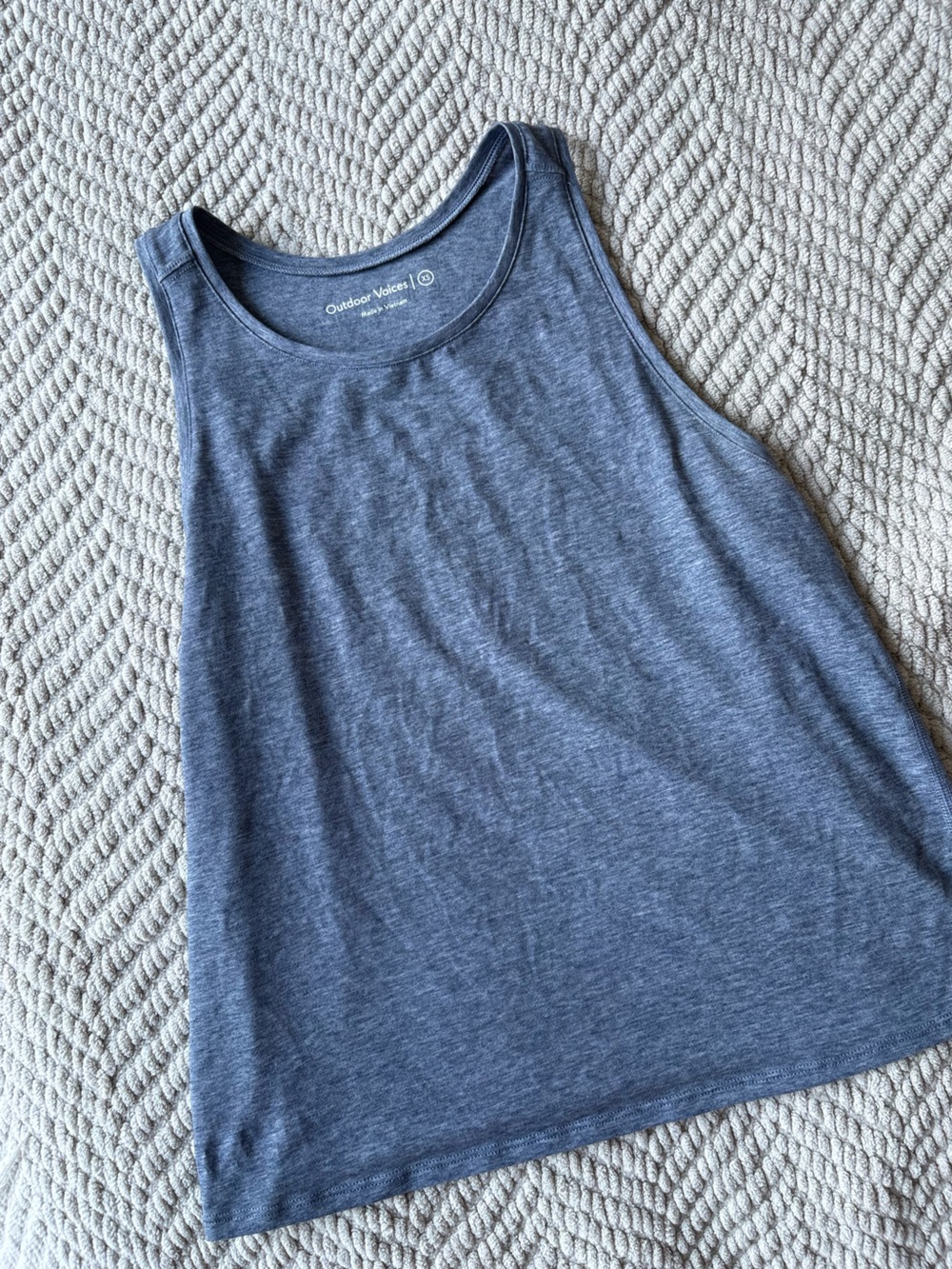 Outdoor Voices Heathered Navy Blue Women’s Tank